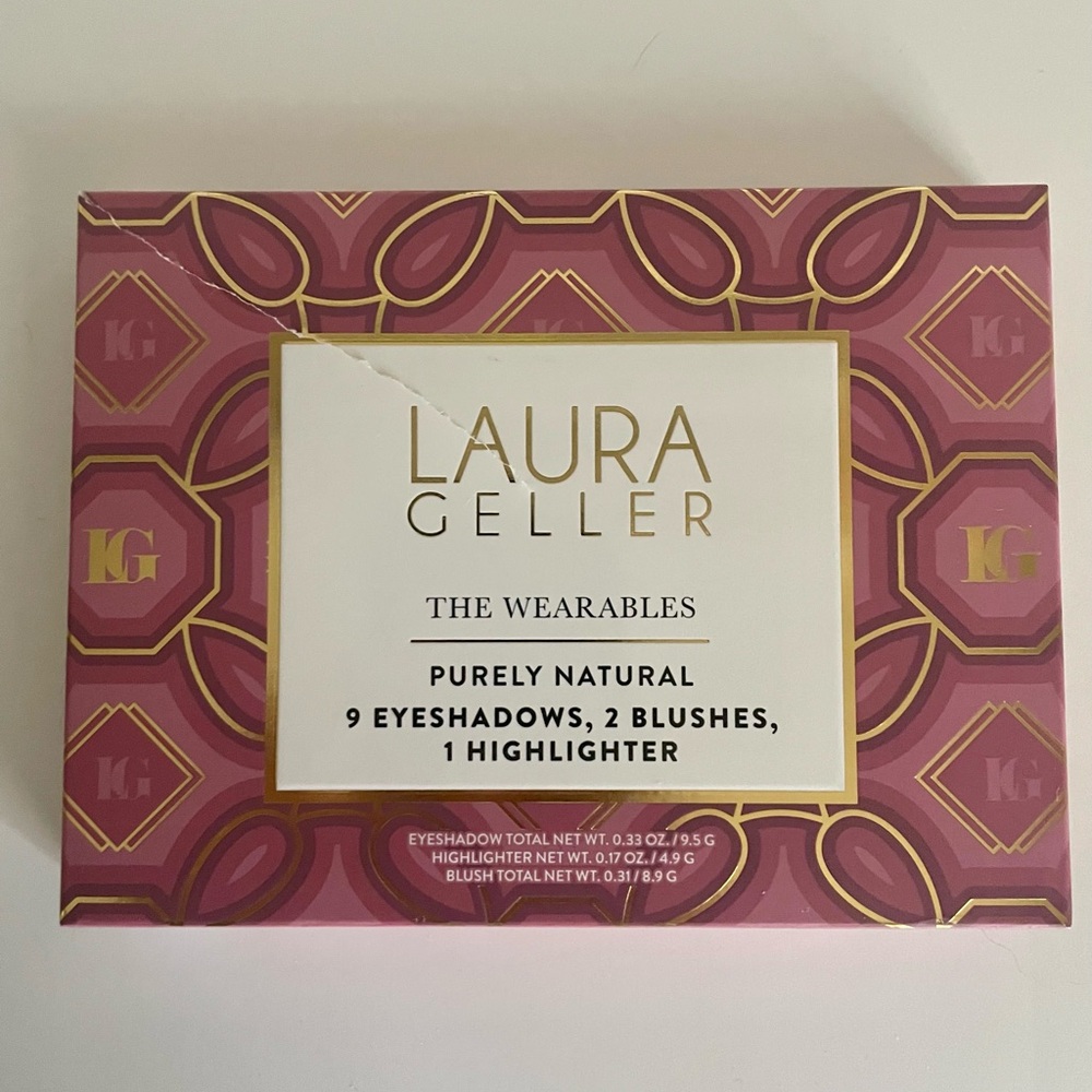 New Laura Geller The Wearables 9 N 1 Multi-Finish Eye + Face Palette